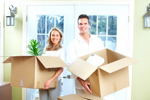 Secure storage area for household belongings in Northharrow
